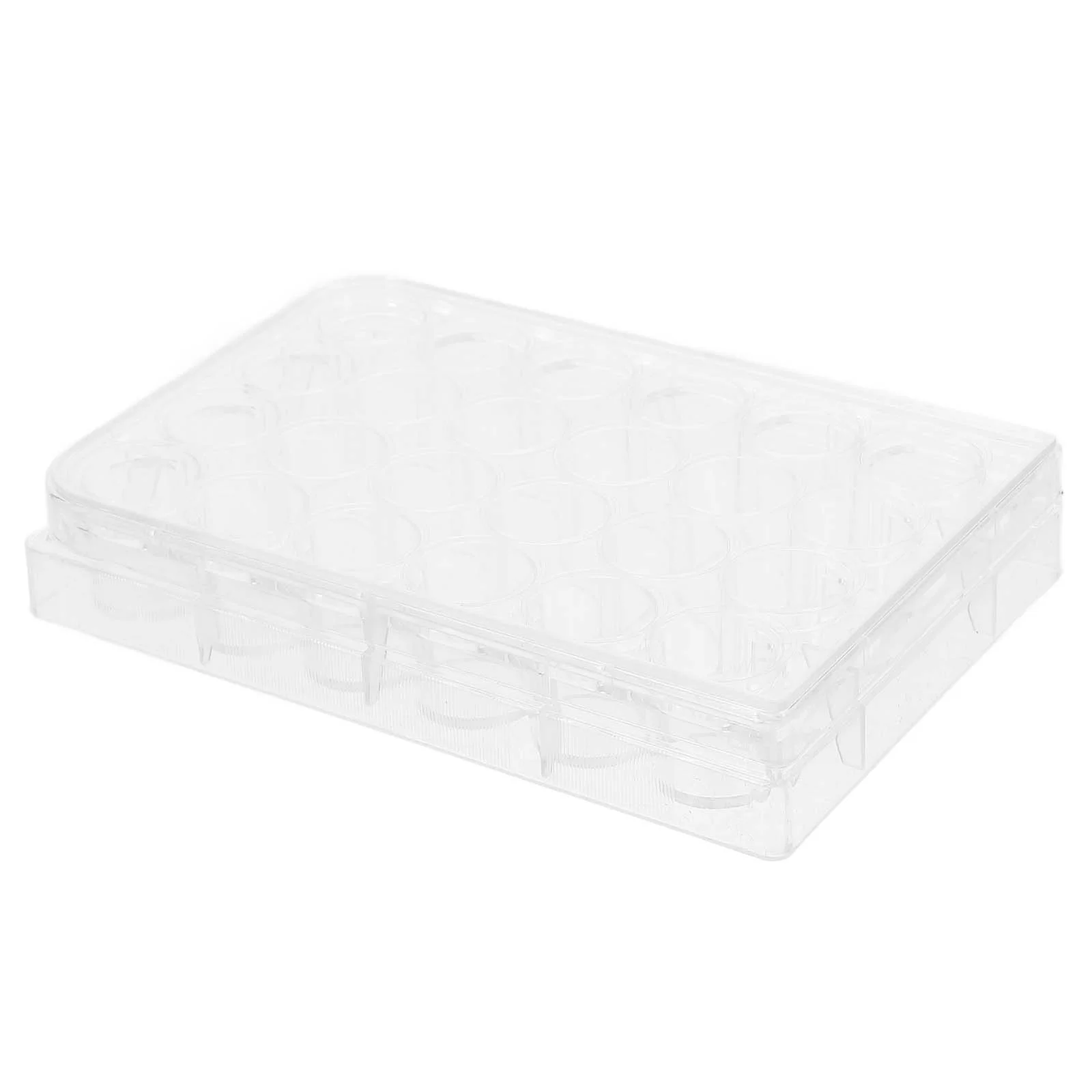 2 Pcs Microplate Culture with Lid Laboratory Tissue Equipment Tray for Transparent Cell
2 Pcs Microplate Culture with Lid Laboratory Tissue Equipment Tray for Transparent Cell