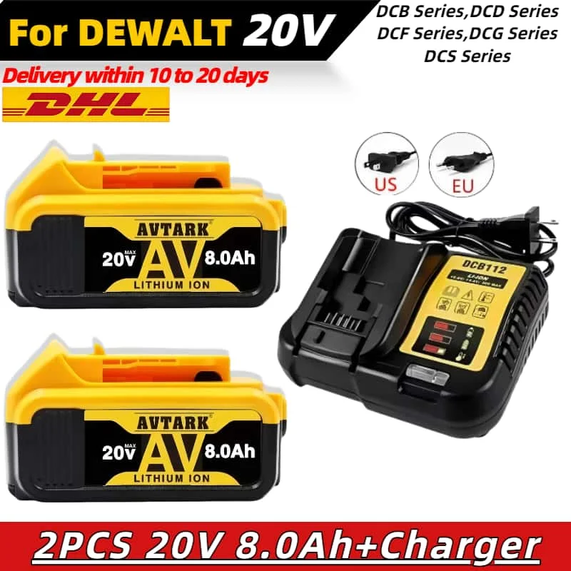 Replacement battery for DEWALT 20V 12.0Ah,for dewalt 20v battery,DCB205 DCB206 DCB209 Power Tools Battery,for dewalt charger
Replacement battery for DEWALT 20V 12.0Ah,for dewalt 20v battery,DCB205 DCB206 DCB209 Power Tools Battery,for dewalt charger