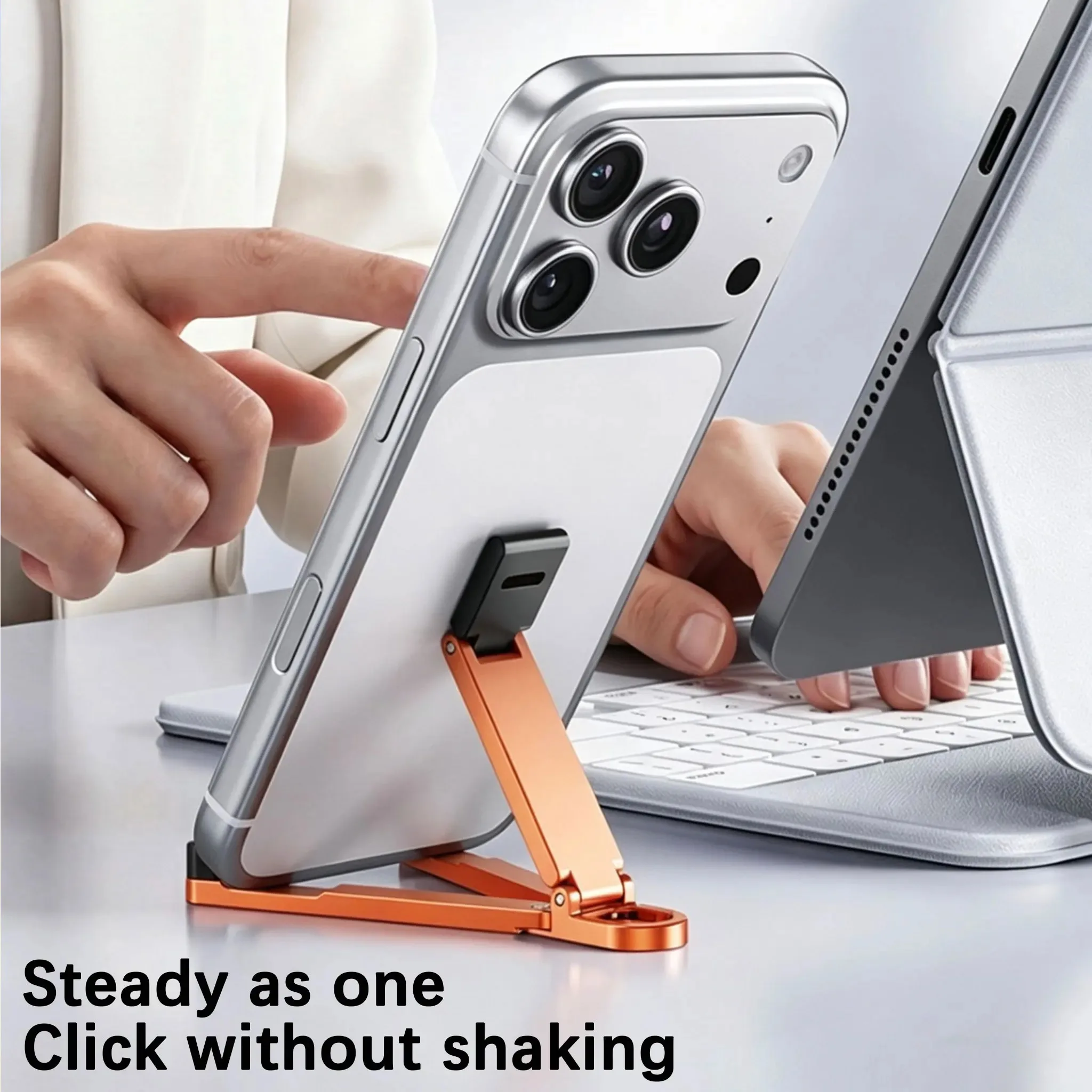 Metal Keychain Mini Phone Holder For Iphone Universal Aluminum Portable Foldable Phone Stand Light Thin Solid Triangle Bracket
Metal Keychain Mini Phone Holder For Iphone Universal Aluminum Portable Foldable Phone Stand Light Thin Solid Triangle Bracket