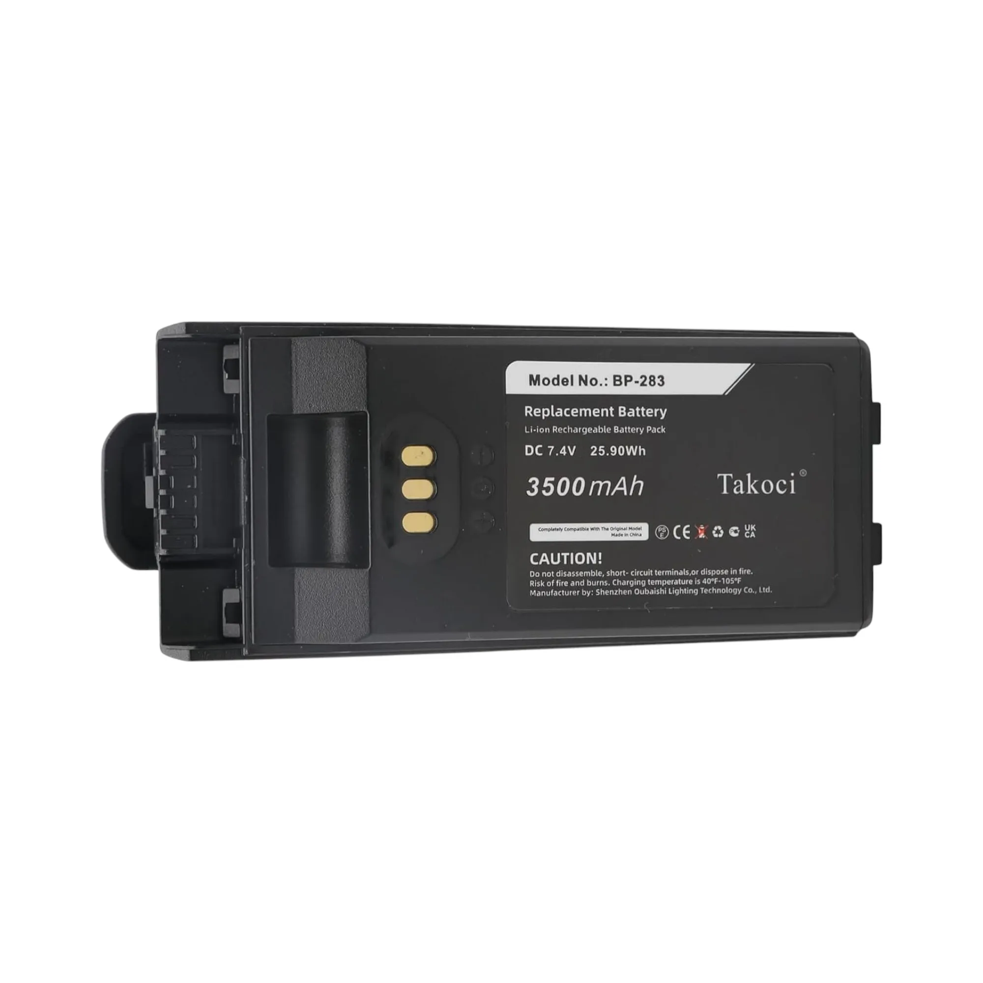 Two-Way Radio Replacement Battery 3500mAh for Alinco DJ-S17, DJ-S17E, DJ-S47E EBP-68N, EBP-68
Two-Way Radio Replacement Battery 3500mAh for Alinco DJ-S17, DJ-S17E, DJ-S47E EBP-68N, EBP-68