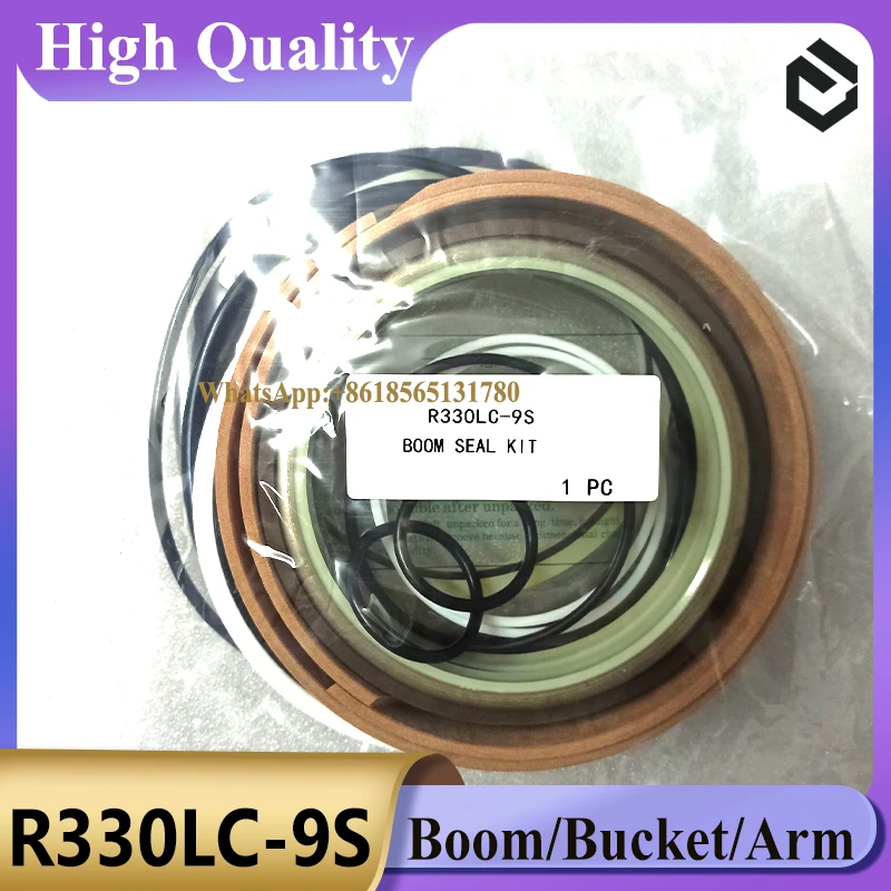 R330-5 R330LC-9S R320-5 R305-9 R305-7 R300-5 R290LC-3 R290LC-1 Boom Bucket Arm Seal Kit Cylinder Seal for Hyundai Excavator
R330-5 R330LC-9S R320-5 R305-9 R305-7 R300-5 R290LC-3 R290LC-1 Boom Bucket Arm Seal Kit Cylinder Seal for Hyundai Excavator