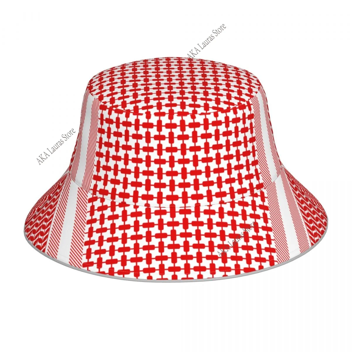 New Fisherman's Hat Unisex Arabic Folk Kufiya Hatta Traditional Keffiyeh Pattern Bob Cap Windproof outdoor Reflective Bucket Hat
New Fisherman's Hat Unisex Arabic Folk Kufiya Hatta Traditional Keffiyeh Pattern Bob Cap Windproof outdoor Reflective Bucket Hat