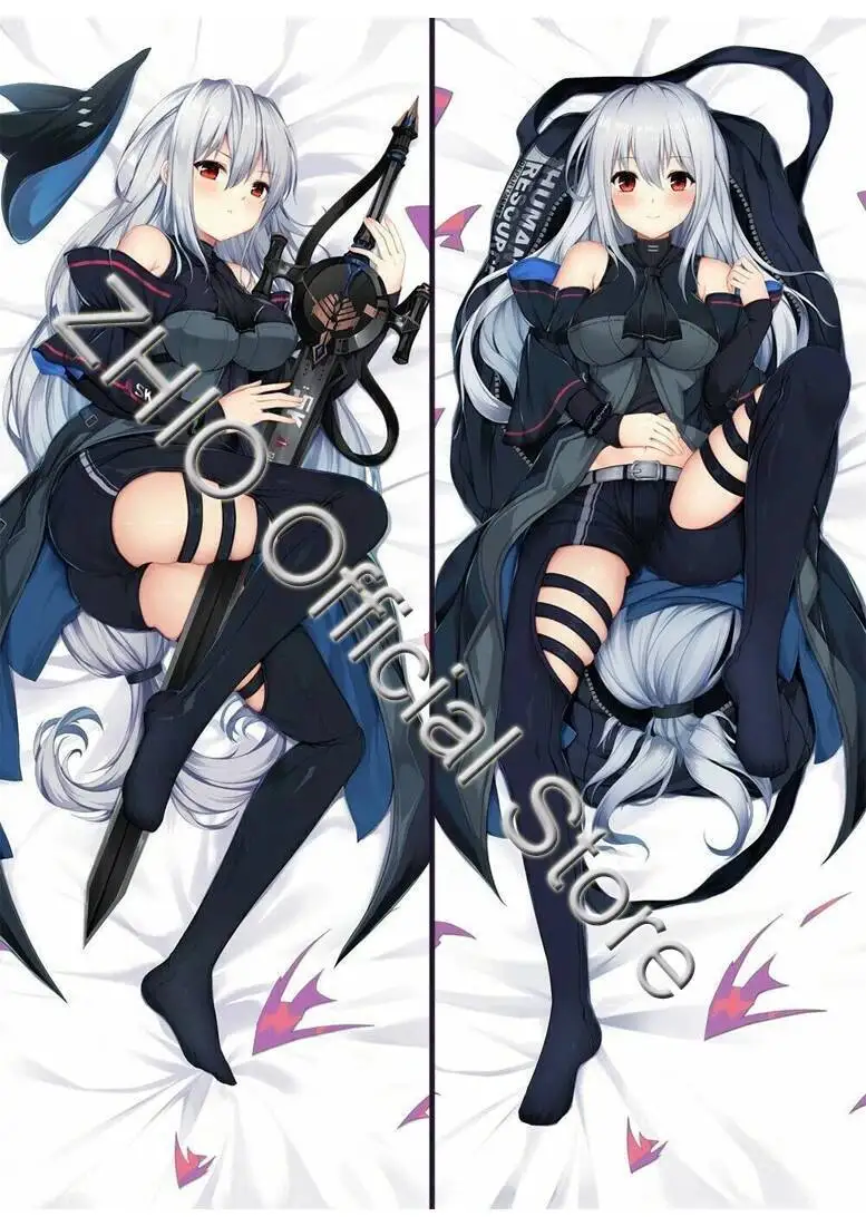 Arknights Skadi Dakimakura Waifu Pillow Case 2-Side Print Gift Hing Body Anime Cushion Cover Bed Decor