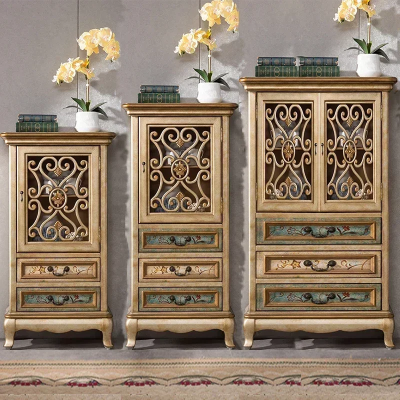 Cheap And Fine Painted Villa Solid Wood Furniture Small Apartment Wine Cabinet Cabinet Curio Cabinet Corner Dining Edge Hot Sale
Cheap And Fine Painted Villa Solid Wood Furniture Small Apartment Wine Cabinet Cabinet Curio Cabinet Corner Dining Edge Hot Sale