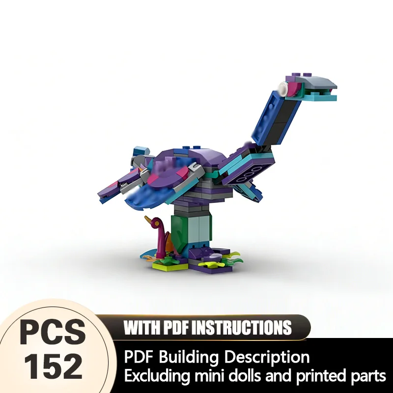 Creators Animal Series Model MOC Building Bricks Plesiosaurus Modular Technology Gifts Holiday Assemble Children Toys Suit
Creators Animal Series Model MOC Building Bricks Plesiosaurus Modular Technology Gifts Holiday Assemble Children Toys Suit