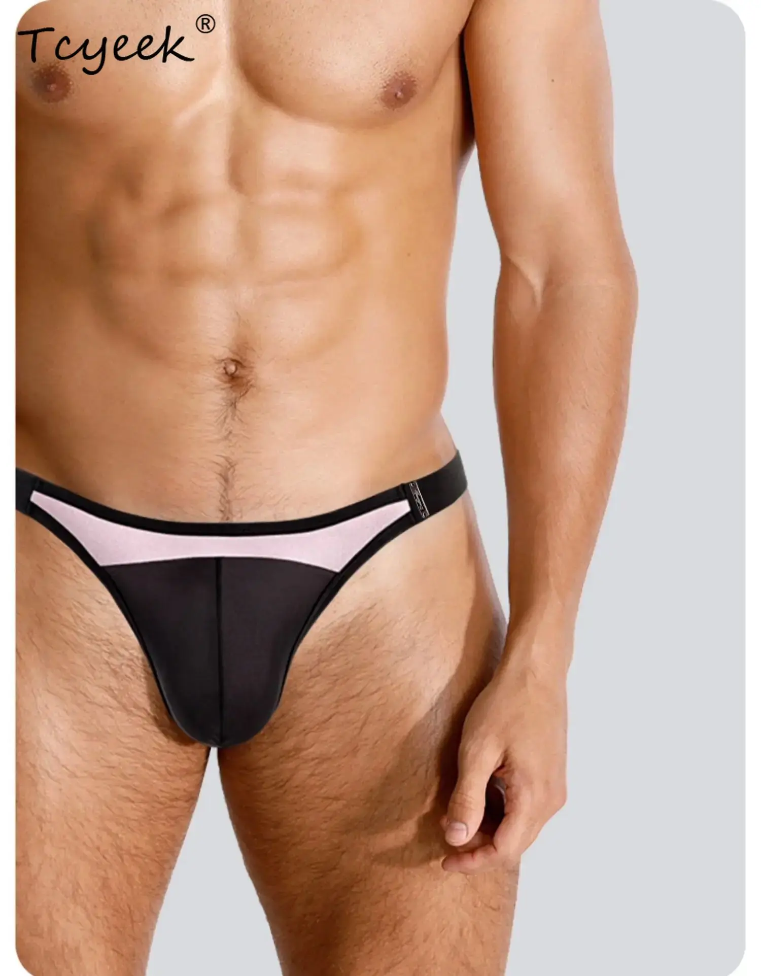 Tcyeek Crotch 100%Real Silk Breathable Men G-String, Low Rise Patchwork, Comfortable Skin-friendly Briefs 2024 Summer P44362QM
Tcyeek Crotch 100%Real Silk Breathable Men G-String, Low Rise Patchwork, Comfortable Skin-friendly Briefs 2024 Summer P44362QM