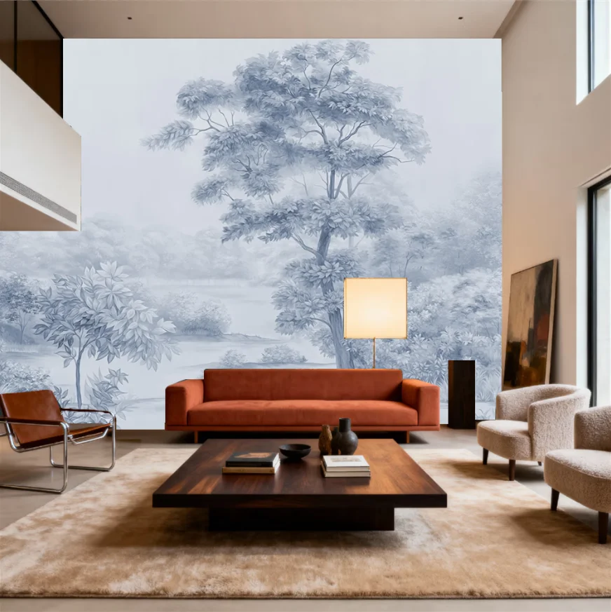 Customized mural Nordic mist scenery forest jungle hand-painted forest wallpaper living room TV background decoration wallpaper
Customized mural Nordic mist scenery forest jungle hand-painted forest wallpaper living room TV background decoration wallpaper