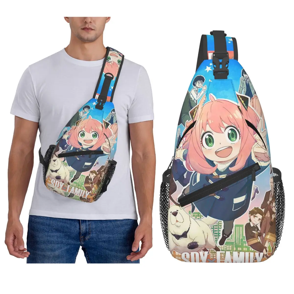 Kawaii Manga Spy X семейная нагрудная сумка мужской рюкзак через плечо нагрудная сумка дорожный походный рюкзак сумка на плечо 
Kawaii Manga Spy X семейная нагрудная сумка мужской рюкзак через плечо нагрудная сумка дорожный походный рюкзак сумка на плечо