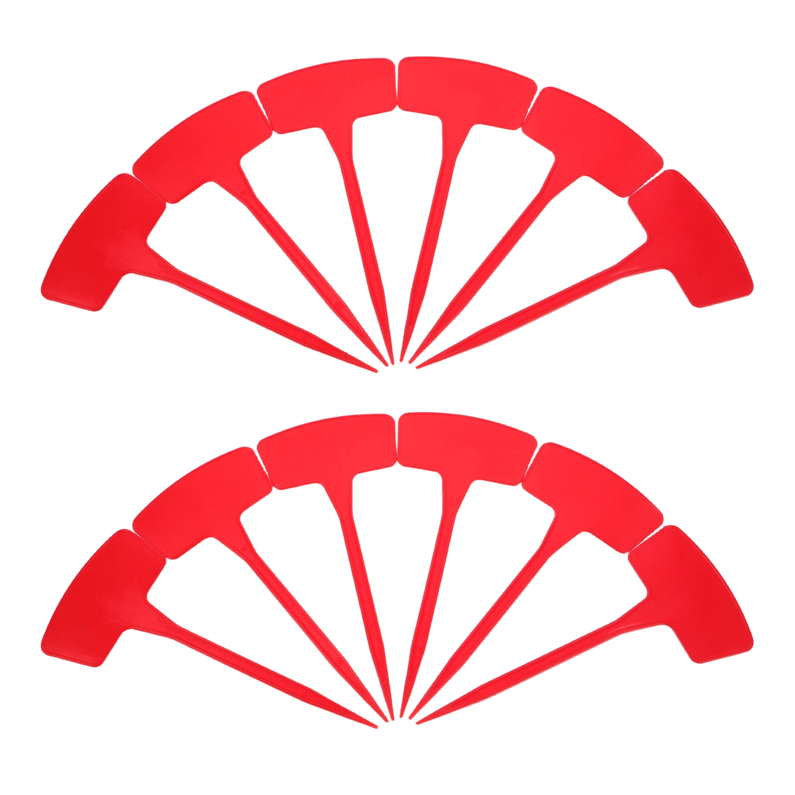 60pcs T-Type Garden Marker Tags Waterproof Thick Plastic Plant Stakes 10.4Inch Reusable Blank Labels For Herbs Vegetables
60pcs T-Type Garden Marker Tags Waterproof Thick Plastic Plant Stakes 10.4Inch Reusable Blank Labels For Herbs Vegetables