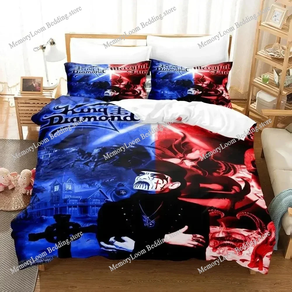 Singer Style Trendy Mercyful fate Bedding Set Twin/Full/Queen Size Duvet Cover Pillowcase Soft Bedroom Set Home Luxury Gift
Singer Style Trendy Mercyful fate Bedding Set Twin/Full/Queen Size Duvet Cover Pillowcase Soft Bedroom Set Home Luxury Gift