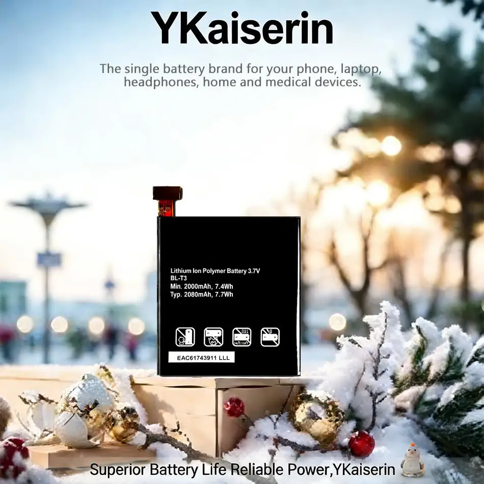 Долговечная высококачественная сменная батарея BL-T3 для мобильных телефонов LG Optimus VU P895 F100 F100L F100S VS950, 2000 мАч
Долговечная высококачественная сменная батарея BL-T3 для мобильных телефонов LG Optimus VU P895 F100 F100L F100S VS950, 2000 мАч