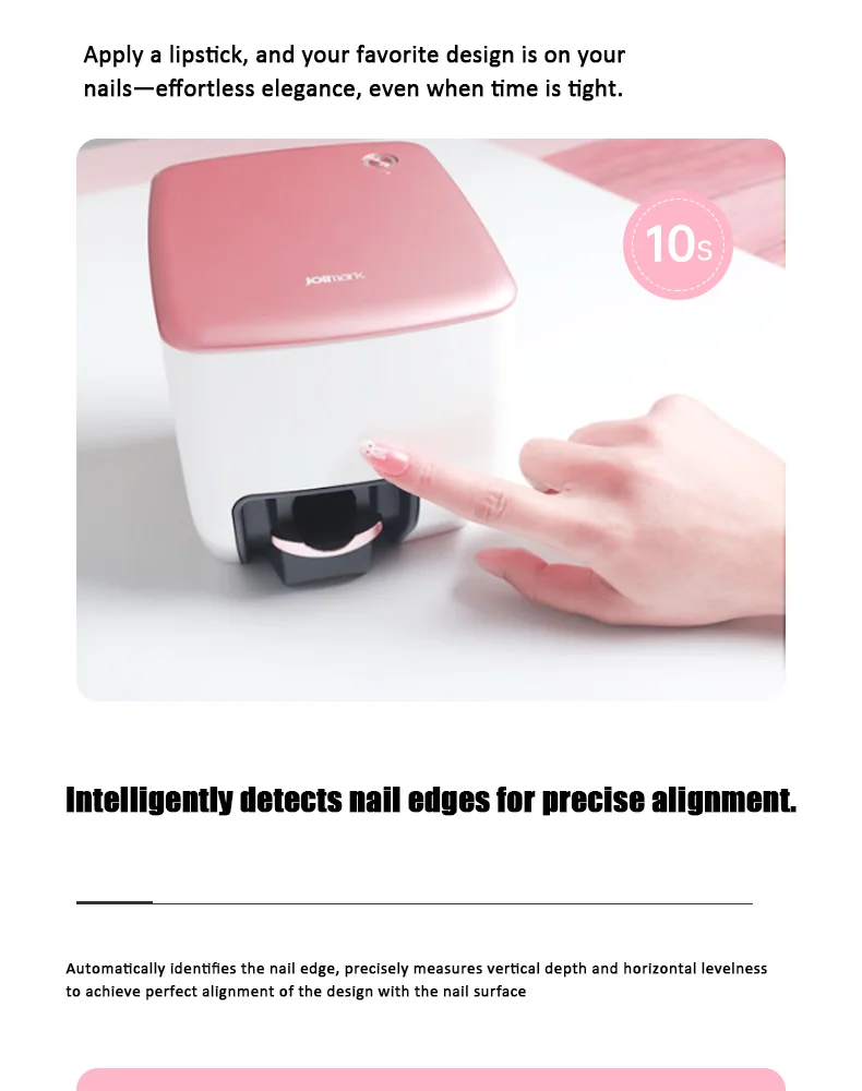 Portable 3D Nail Art Printer