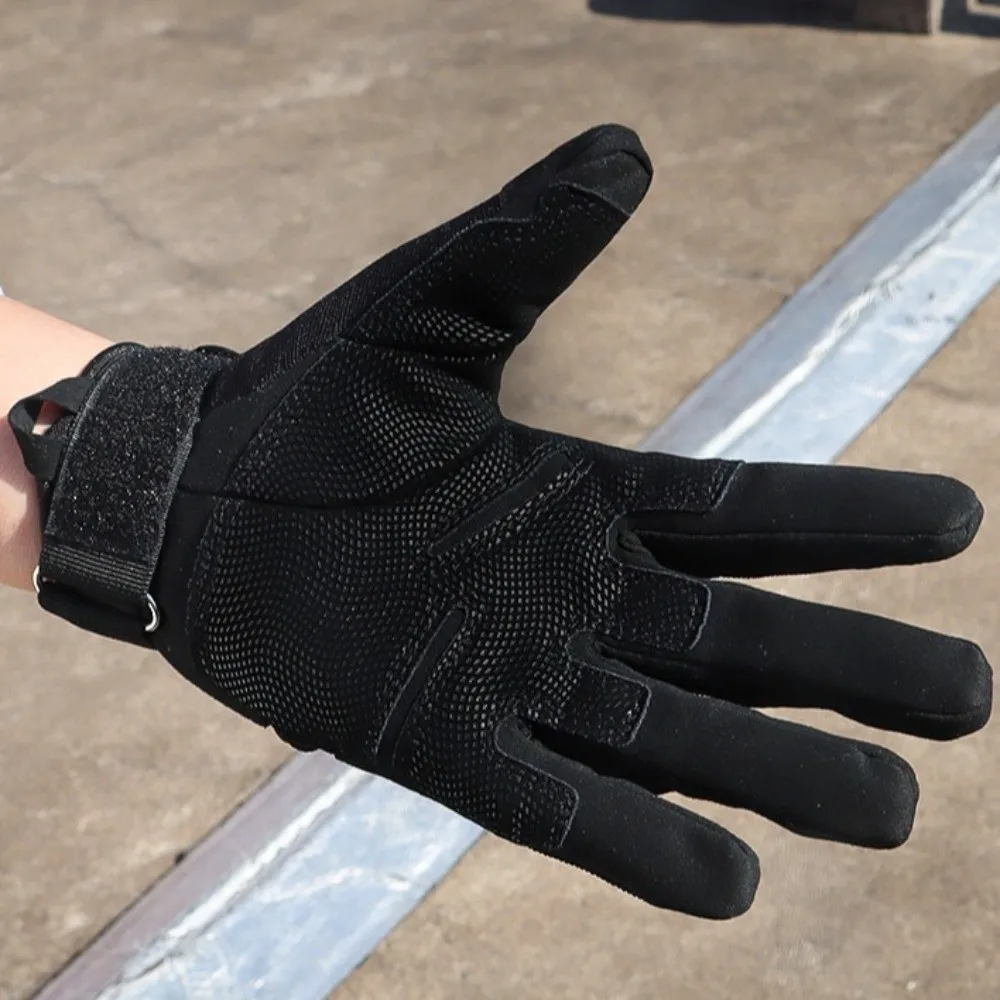 Wear-Resistant Motorcycle Gloves Black Anti-Slip Mountaineering Gloves Anti Cutting Polyester Full Finger Gloves
Wear-Resistant Motorcycle Gloves Black Anti-Slip Mountaineering Gloves Anti Cutting Polyester Full Finger Gloves