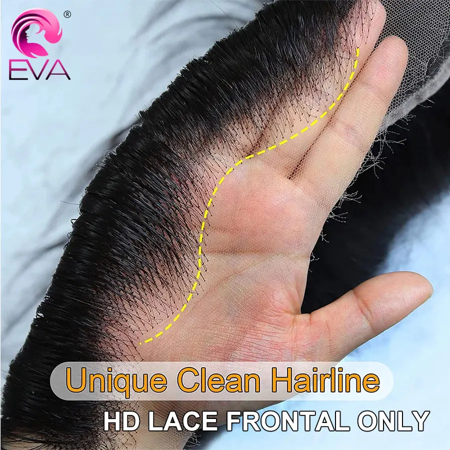 Eva Hair Pre Plucked 13X6 HD Lace Frontal 100% Human Hair 13x4 Invisible HD Lace 5x5/6x6/9x6/7X5 HD Lace Closures Melt Skins Free Part Straight & Body Wave
Eva Hair Pre Plucked 13X6 HD Lace Frontal 100% Human Hair 13x4 Invisible HD Lace 5x5/6x6/9x6/7X5 HD Lace Closures Melt Skins Free Part Straight & Body Wave