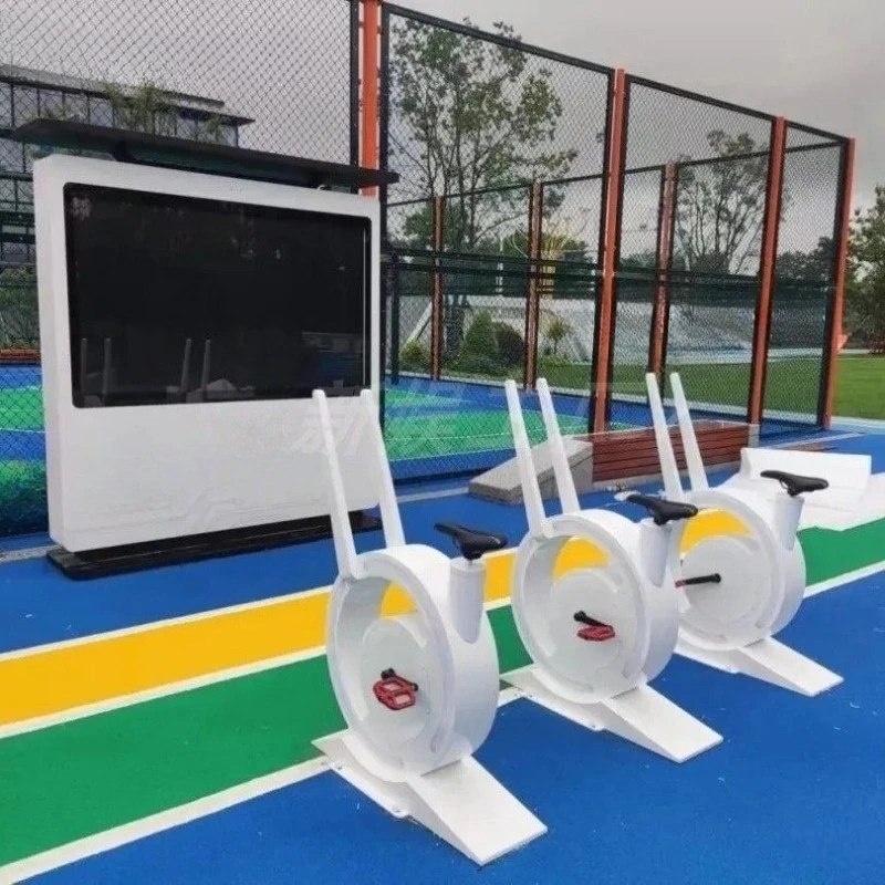 Riding Fitness Power Bike Interactive Smart Park Equipment AI Virtual Riding Luminous Bike
Riding Fitness Power Bike Interactive Smart Park Equipment AI Virtual Riding Luminous Bike