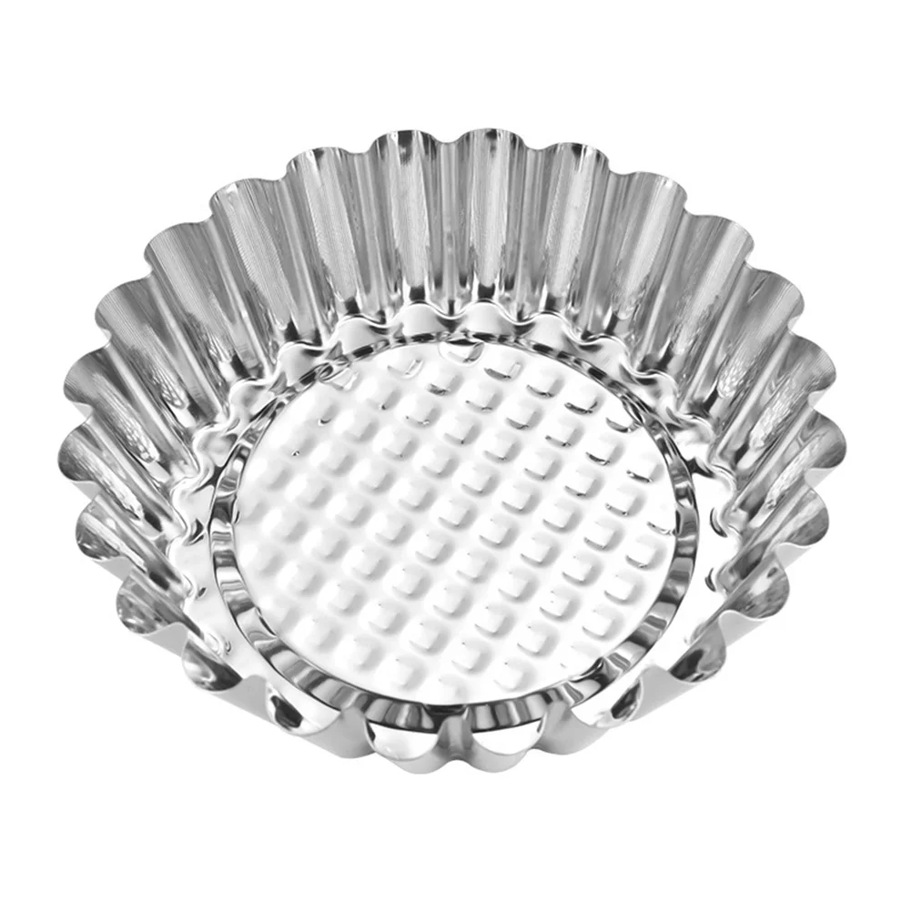16 Pcs Egg Tart Mold Stainless Steel Non Stick Flower Tartlet Molds Cake Metal Cupcake Cups Baking Pastry Tool
16 Pcs Egg Tart Mold Stainless Steel Non Stick Flower Tartlet Molds Cake Metal Cupcake Cups Baking Pastry Tool