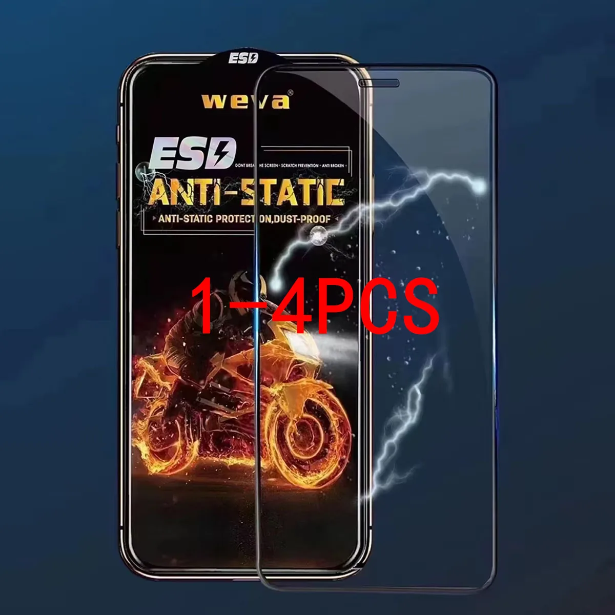1-4PCS Anti-static Tempered Glass For iPhone15 14 13 12 11 Pro Max 15 14 13 12 11 Pro 15 14 8 7 6 Plus 15 14 13 12 11 8 7 XR XS
1-4PCS Anti-static Tempered Glass For iPhone15 14 13 12 11 Pro Max 15 14 13 12 11 Pro 15 14 8 7 6 Plus 15 14 13 12 11 8 7 XR XS
