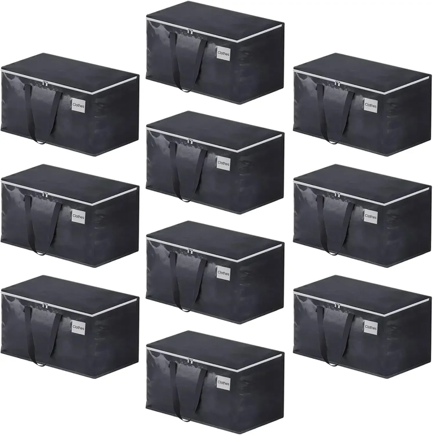 Moving Bags Heavy Duty with Strong Zippers and Handles Collapsible Moving Supplies, Storage Totes for Packing
Moving Bags Heavy Duty with Strong Zippers and Handles Collapsible Moving Supplies, Storage Totes for Packing