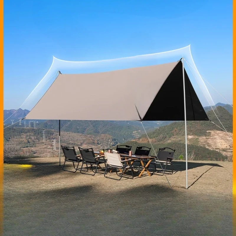 Vinyl canopy tent Professional outdoor picnic camping equipment Portable rain and sun protection awning
Vinyl canopy tent Professional outdoor picnic camping equipment Portable rain and sun protection awning