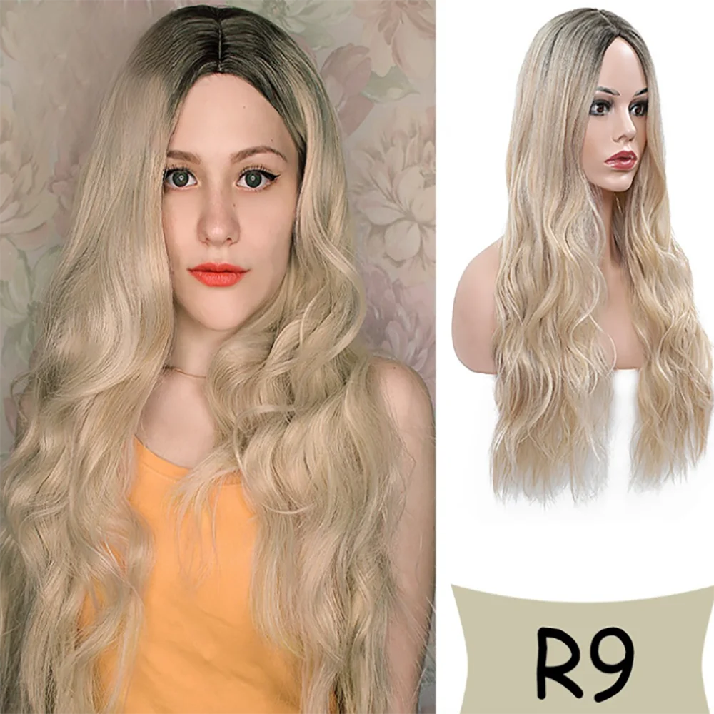 Ombre Brown Blonde Long Straight Synthetic Wigs with Bangs Cosplay Wig for Women High Temperature Natural Fake Hair
Ombre Brown Blonde Long Straight Synthetic Wigs with Bangs Cosplay Wig for Women High Temperature Natural Fake Hair