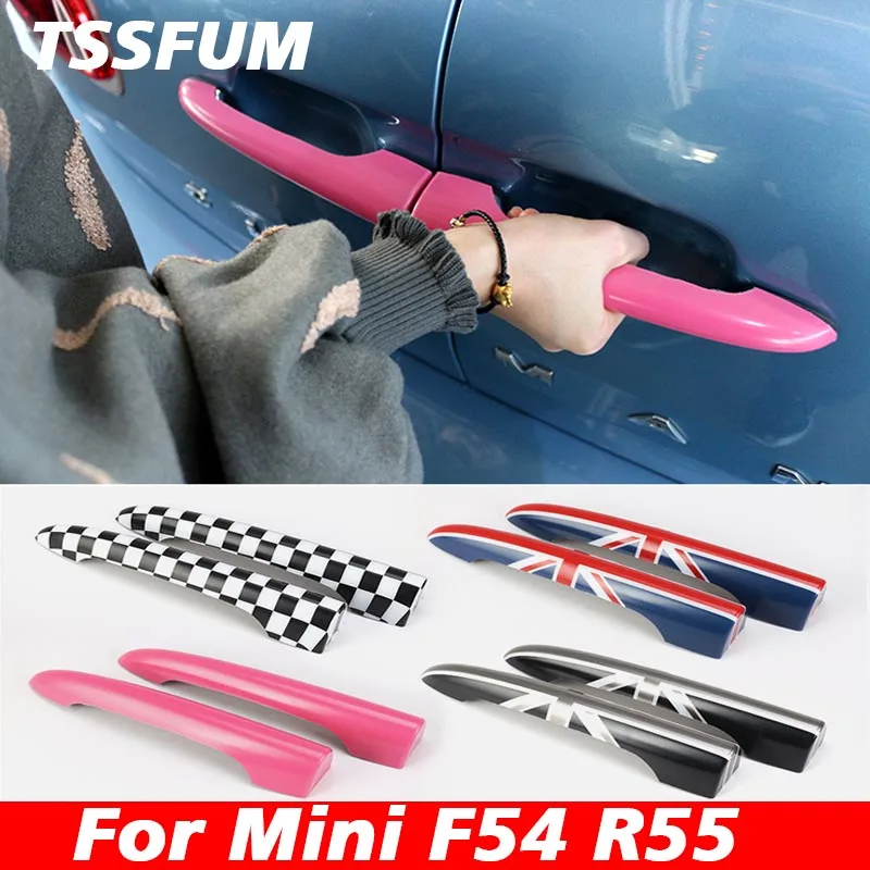 Car Styling Union Jack Rear Trunk Door Handle Covers Decoration Stickers Cover For MINI Cooper S JCW R55 Clubman F54 Accessories
Car Styling Union Jack Rear Trunk Door Handle Covers Decoration Stickers Cover For MINI Cooper S JCW R55 Clubman F54 Accessories