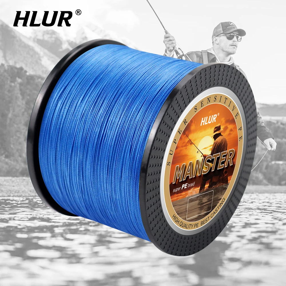 HLUR X8 PE woven fishing line 500M 1000M tensile strength 14LB-88LB Luya sea fishing line easy to cut water suitable for fishing
HLUR X8 PE woven fishing line 500M 1000M tensile strength 14LB-88LB Luya sea fishing line easy to cut water suitable for fishing