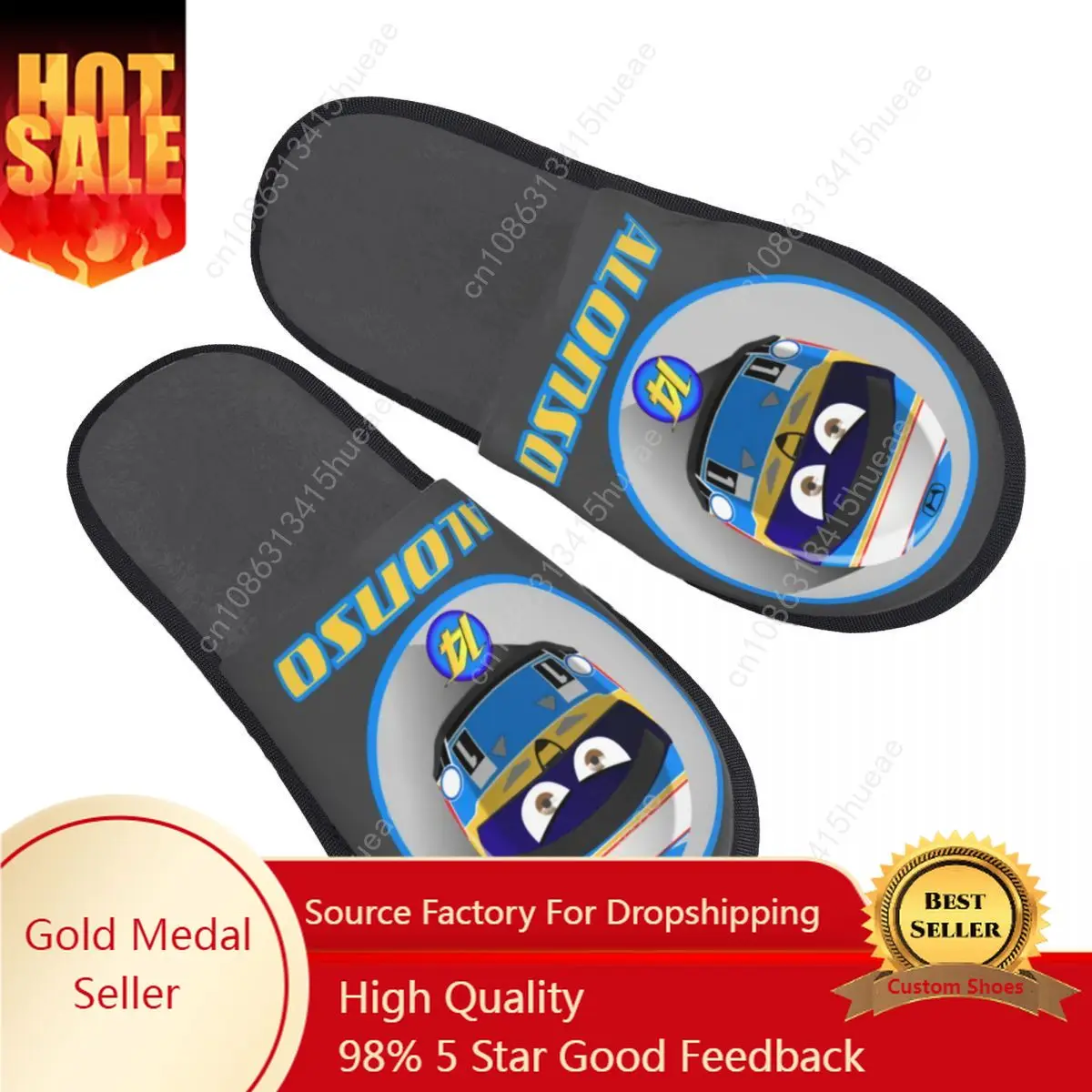 Alonso Helmet Guest Slippers for Hotel Women Custom Print Fernando Sport Motorcycle House Slipper Comfortable
Alonso Helmet Guest Slippers for Hotel Women Custom Print Fernando Sport Motorcycle House Slipper Comfortable