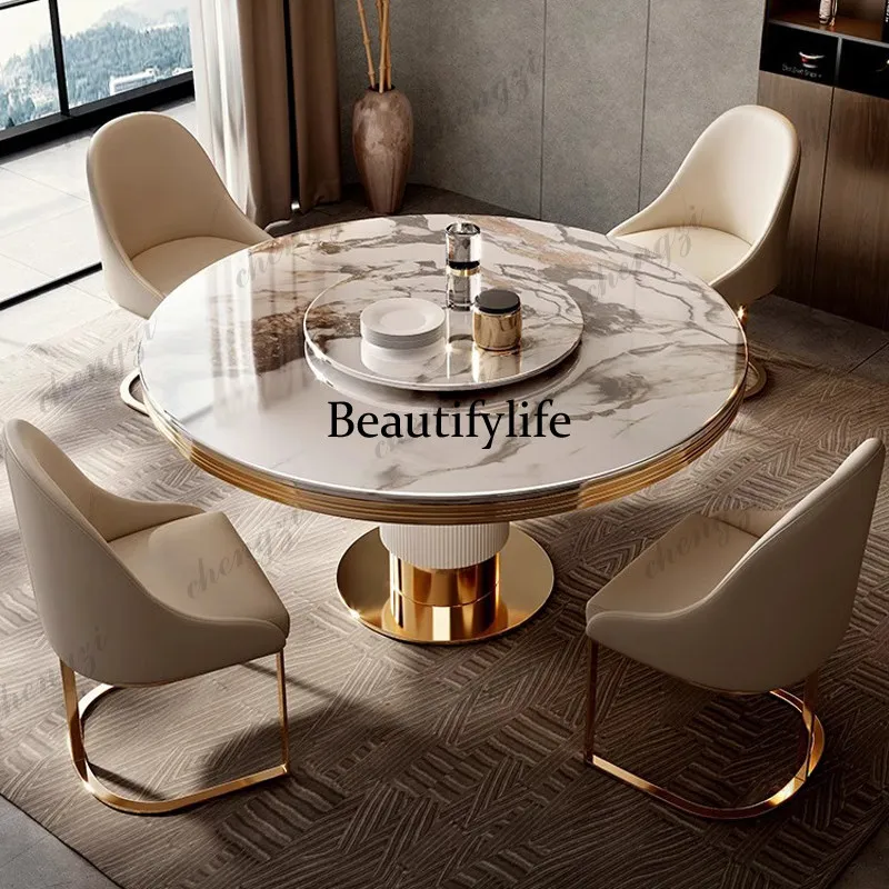 K182 Rotating Minimalist Dining Table Decor Kitchen Modern Lounges Restaurant Tables Round Console Muebles Para Hogar Furniture
K182 Rotating Minimalist Dining Table Decor Kitchen Modern Lounges Restaurant Tables Round Console Muebles Para Hogar Furniture
