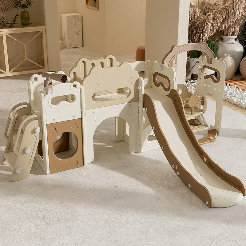 Домашний игровой комплекс для малышей: горка, качели, скалодром. Компактный, складной, нескользящий, пластиковый.
Домашний игровой комплекс для малышей: горка, качели, скалодром. Компактный, складной, нескользящий, пластиковый.