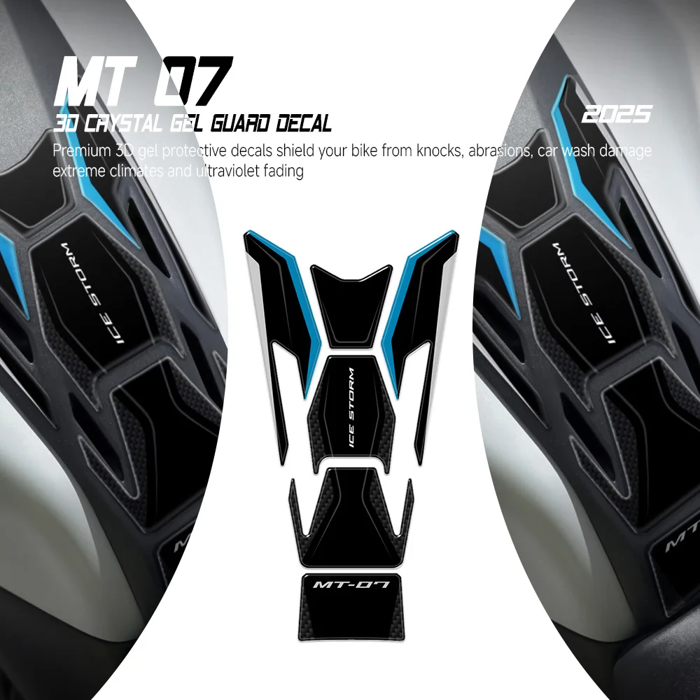 For MT-07 MT07 2025 Accessories 3D Sticker Tank Pad Protective Sticker Kit
For MT-07 MT07 2025 Accessories 3D Sticker Tank Pad Protective Sticker Kit