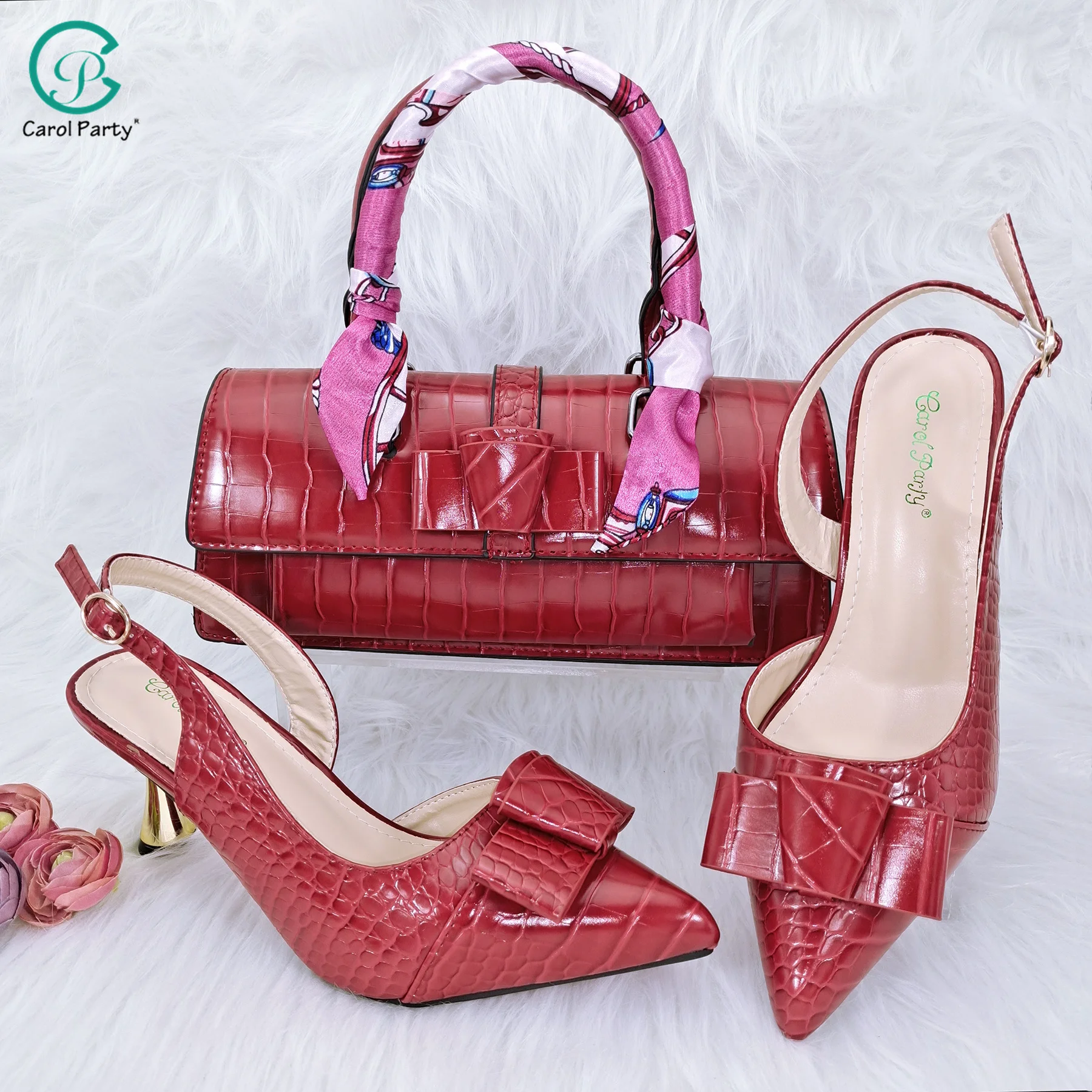 Retro Style!Synthetic Glossy Material Mature Ladies High Heel & Colorful Ribbons Bag Party Wedding Nigerian Fashion Party
Retro Style!Synthetic Glossy Material Mature Ladies High Heel & Colorful Ribbons Bag Party Wedding Nigerian Fashion Party