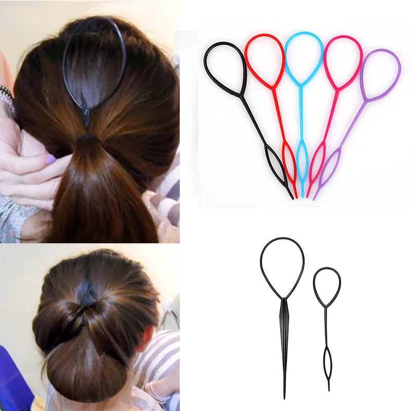 1Set Small Ponytail Creator Plastic Loop Black Tail Clip Hair Accessories Braiding Maker Styling Tools For Women
1Set Small Ponytail Creator Plastic Loop Black Tail Clip Hair Accessories Braiding Maker Styling Tools For Women