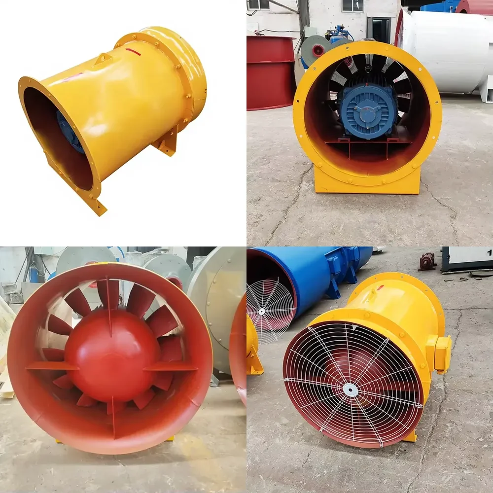 Electric Tunnel Fan SDF Axial Exhaust Single Stage 22KW Construction Small Operation Local Fan 380V Q235
Electric Tunnel Fan SDF Axial Exhaust Single Stage 22KW Construction Small Operation Local Fan 380V Q235