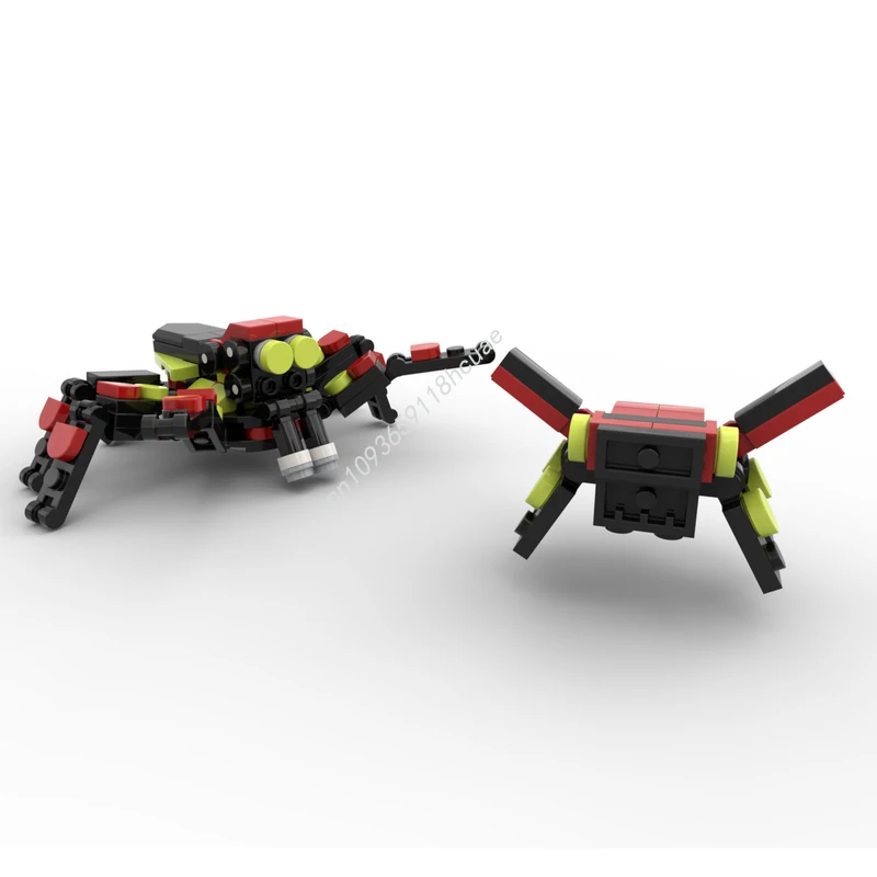 108 шт. MOC Surprising Jumping Spider, строительные блоки для взрослых, коллекционная детская модель, конструкция, сделай сам, рождественская игрушка в подарок
108 шт. MOC Surprising Jumping Spider, строительные блоки для взрослых, коллекционная детская модель, конструкция, сделай сам, рождественская игрушка в подарок