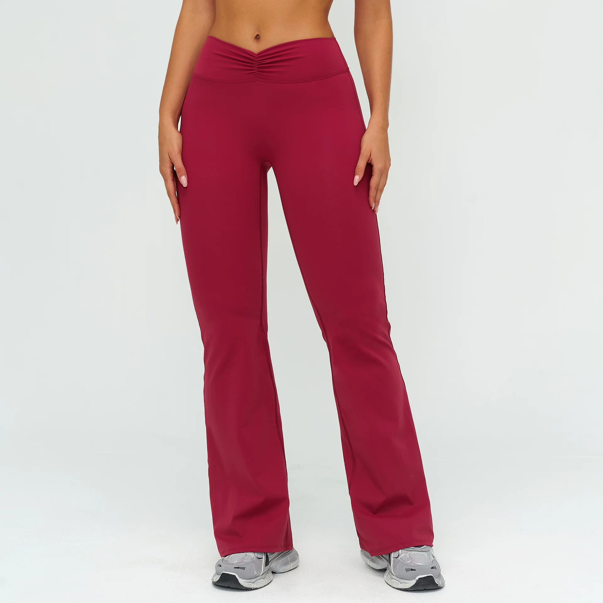 Solid Flare Leggings Yoga Pants Women High Waist Wide Leg Pants Women Gym Workout bell bottomed Fitness Sports Flared Pant
Solid Flare Leggings Yoga Pants Women High Waist Wide Leg Pants Women Gym Workout bell bottomed Fitness Sports Flared Pant