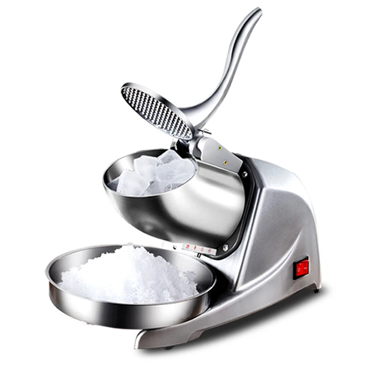 Electric Ice Crushers Machine Desktop Ice Snow Cone Maker Double Blades Stainless Steel Ice Shaver for Home and Commercial Use
Electric Ice Crushers Machine Desktop Ice Snow Cone Maker Double Blades Stainless Steel Ice Shaver for Home and Commercial Use