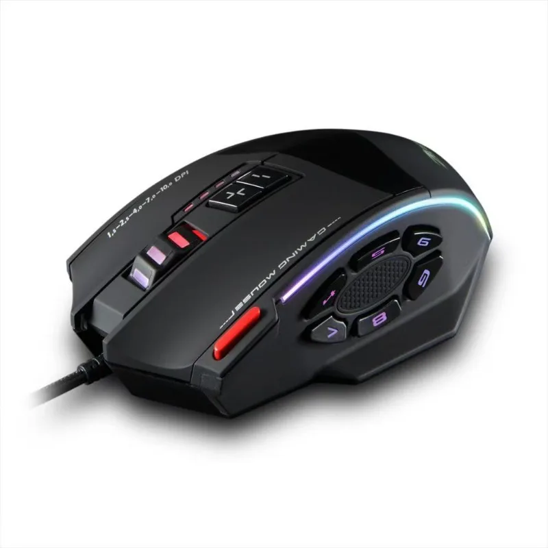 C13 Game Programming Gaming Mouse Macro Defined Wired Mouse with RGB Backlight
C13 Game Programming Gaming Mouse Macro Defined Wired Mouse with RGB Backlight
