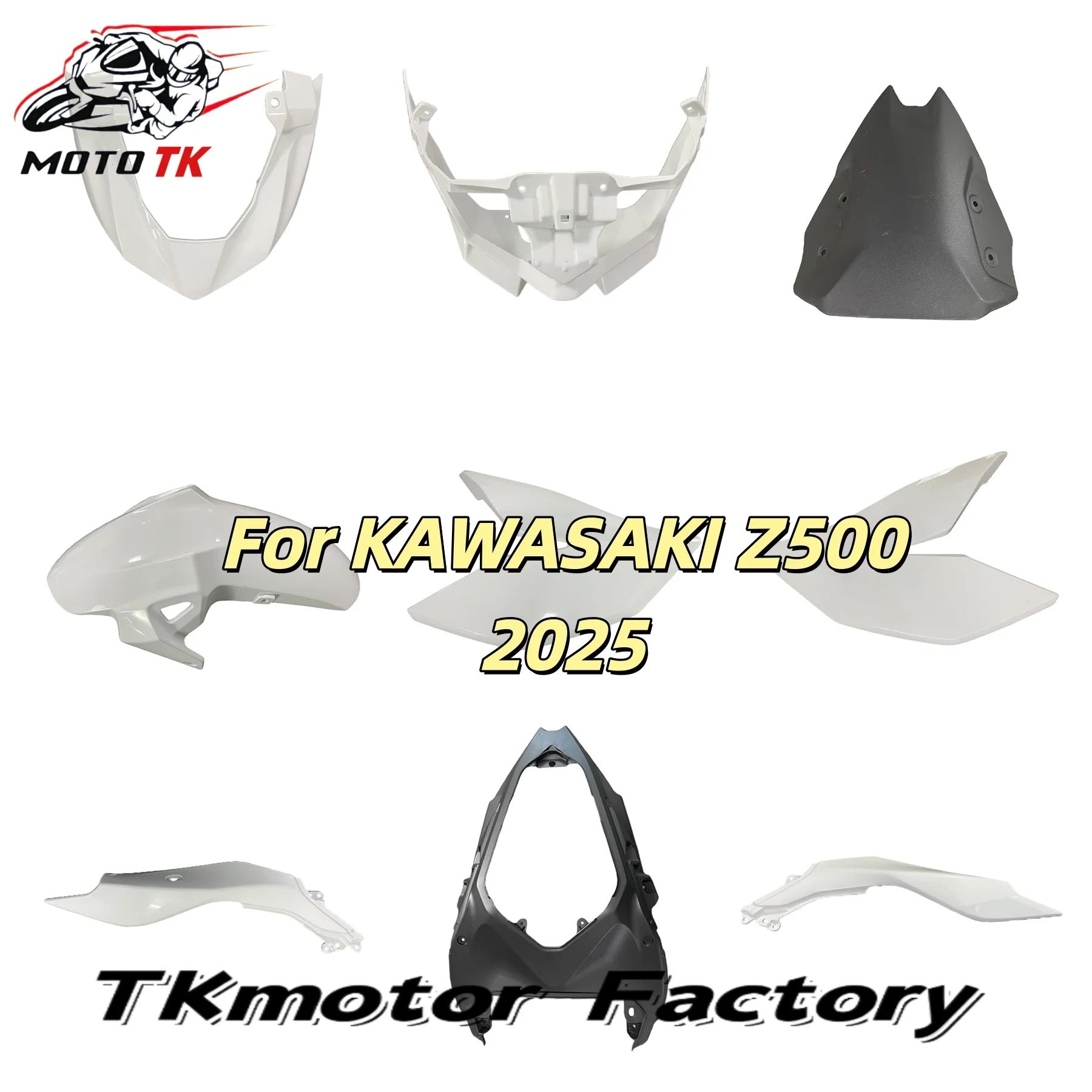 Motorcycle Fit For Kawasaki Z500 2024 2025 New ABS Motorcycle Accessories Front Headlight Hood Panel Cover Nose Head Cowl Fairin
Motorcycle Fit For Kawasaki Z500 2024 2025 New ABS Motorcycle Accessories Front Headlight Hood Panel Cover Nose Head Cowl Fairin