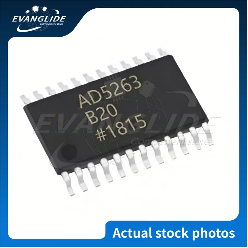 5 PCS/LOT Original & New AD5263BRUZ20 AD5623 SSOP-24 Digital Potentiometer
5 PCS/LOT Original & New AD5263BRUZ20 AD5623 SSOP-24 Digital Potentiometer