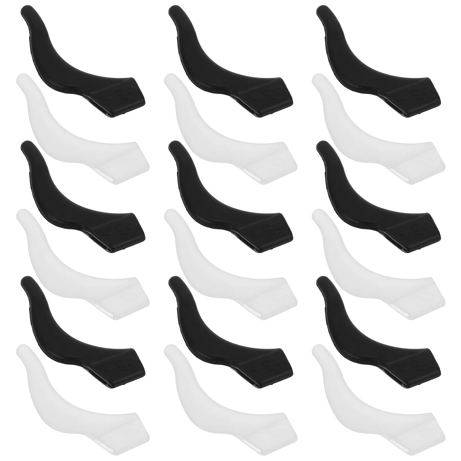 24Pairs Silicone Glasses Ear Grips Soft Temple Tip Sleeves Anti Slip Eyeglass Ear Cushions Universal Fit for Sports Work Daily
24Pairs Silicone Glasses Ear Grips Soft Temple Tip Sleeves Anti Slip Eyeglass Ear Cushions Universal Fit for Sports Work Daily