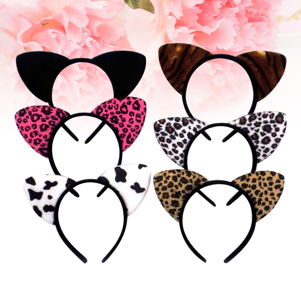 6 pcs Cat Ears Halloween Costume Kids Adults Party Cat Ears Cosplay Costume Accessories Hair Tools Styling Hoop
6 pcs Cat Ears Halloween Costume Kids Adults Party Cat Ears Cosplay Costume Accessories Hair Tools Styling Hoop