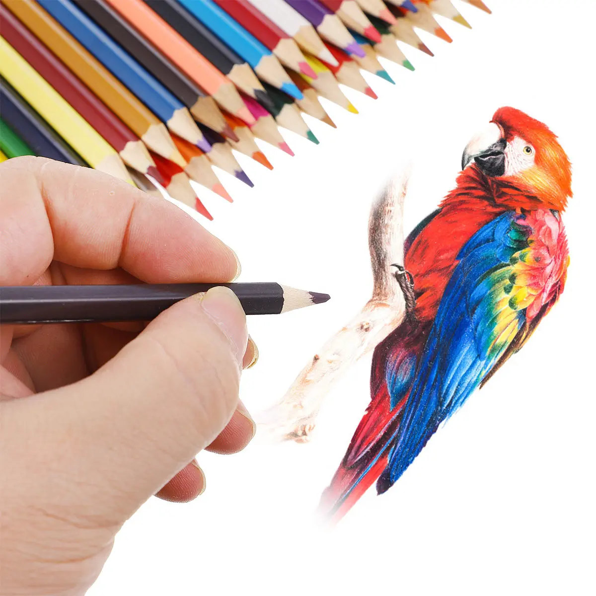 18 цветных карандашей для рисования: яркие пигменты, устойчивые к выцветанию, равномерное нанесение, легкое смешивание, идеально подходят для раскрашивания.
18 цветных карандашей для рисования: яркие пигменты, устойчивые к выцветанию, равномерное нанесение, легкое смешивание, идеально подходят для раскрашивания.