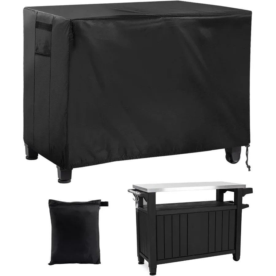 PAMASE Outdoor Dining Cart Cover - 54"L*23"W*35"H Grill Covers for Keter Unity XL Portable Cabinet Bar Heavy Duty Waterproof BB
PAMASE Outdoor Dining Cart Cover - 54"L*23"W*35"H Grill Covers for Keter Unity XL Portable Cabinet Bar Heavy Duty Waterproof BB