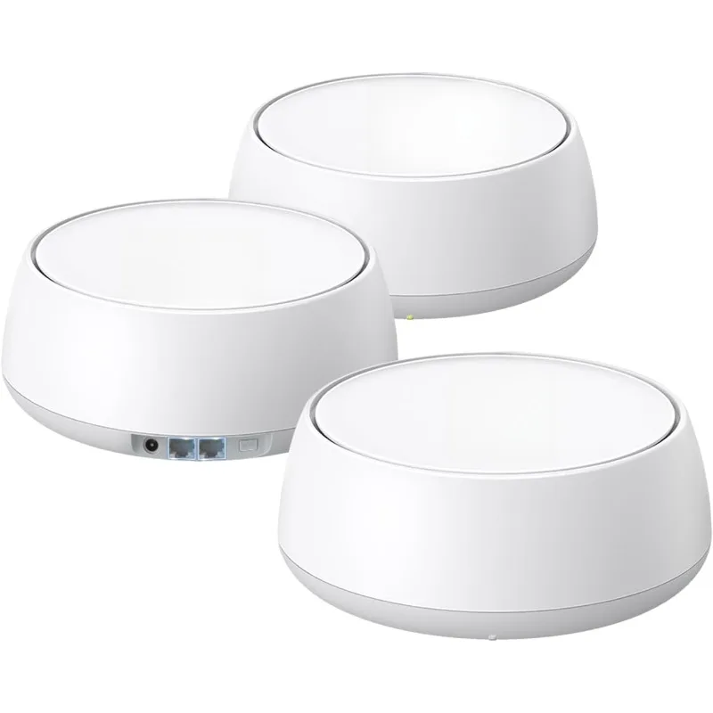 Dual-Band BE5000 WiFi 7 Mesh Wi-Fi System (Deco BE25) | 4-Stream 5 Gbps | 240 Mhz Channels | Covers up to 6,600 Sq.Ft
Dual-Band BE5000 WiFi 7 Mesh Wi-Fi System (Deco BE25) | 4-Stream 5 Gbps | 240 Mhz Channels | Covers up to 6,600 Sq.Ft