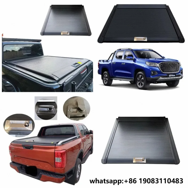 High Quality Off-Road Aluminum Retractable Truck Bed Cover for Silverado Ram F150 Pickup Dmax L200
High Quality Off-Road Aluminum Retractable Truck Bed Cover for Silverado Ram F150 Pickup Dmax L200