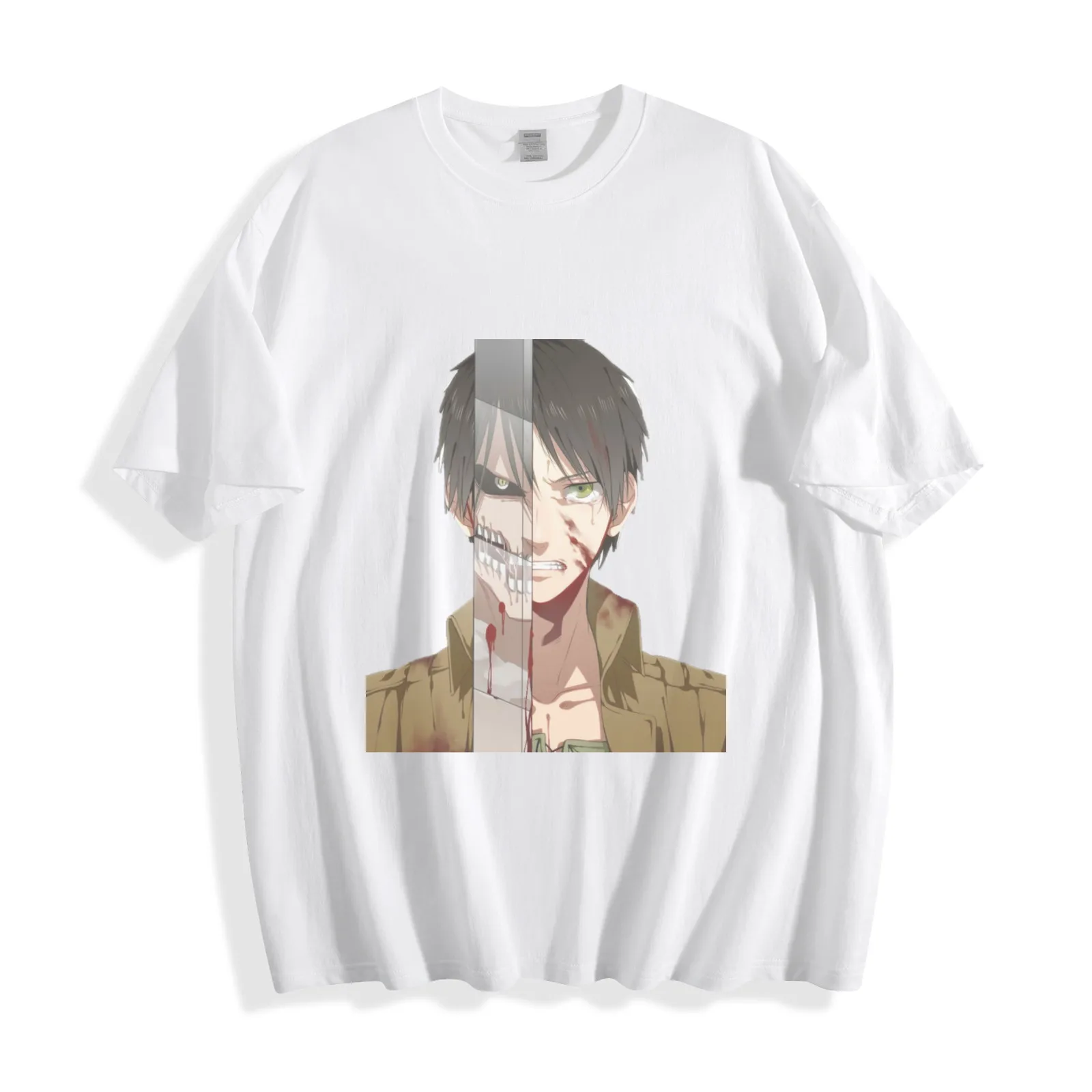 Футболка «Атака Титанов» Эрен Йегер с разрезом человека
Футболка «Атака Титанов» Эрен Йегер с разрезом человека