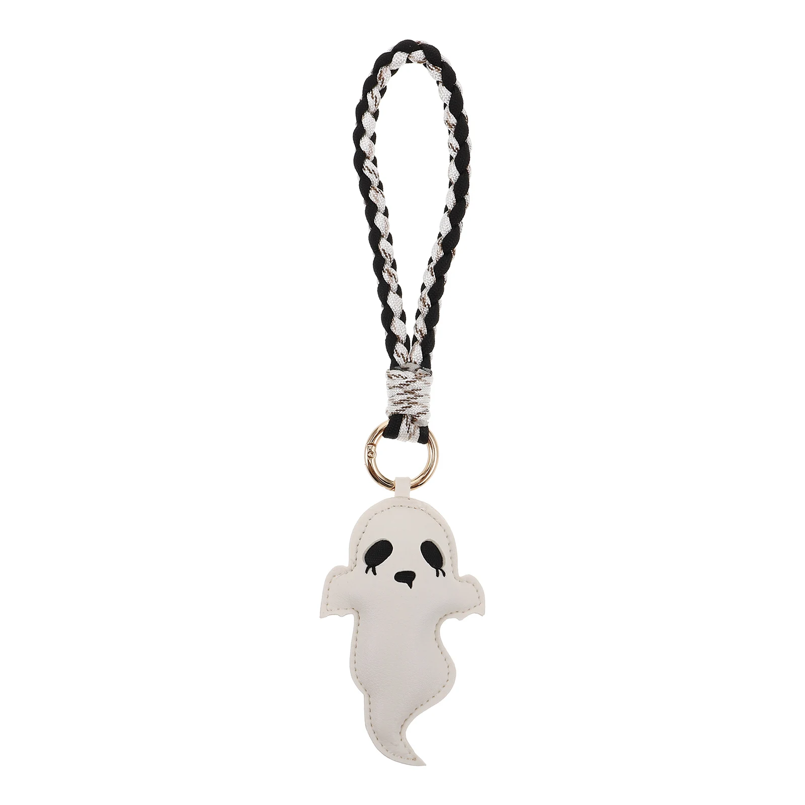 Ghost Pendant Halloween Keychain Cell Phone Strap Wrist Braided Chain Spooky Accessories Pu Material Handcrafted Charm Bracelet
Ghost Pendant Halloween Keychain Cell Phone Strap Wrist Braided Chain Spooky Accessories Pu Material Handcrafted Charm Bracelet