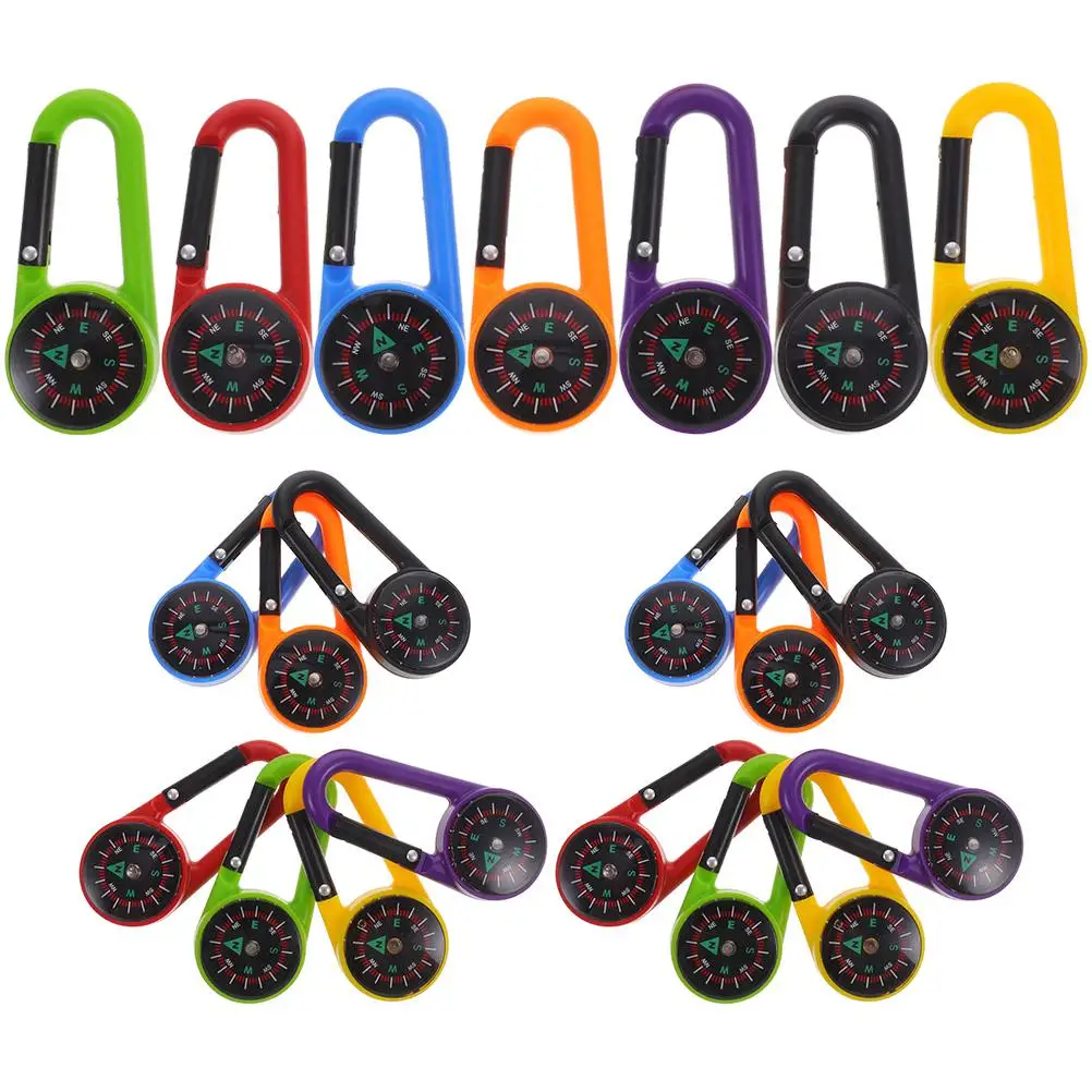 12Pcs Compass Carabiner Multifunctional Keychain Camping Hiking Accessory Pocket Clip Small Bulk
12Pcs Compass Carabiner Multifunctional Keychain Camping Hiking Accessory Pocket Clip Small Bulk