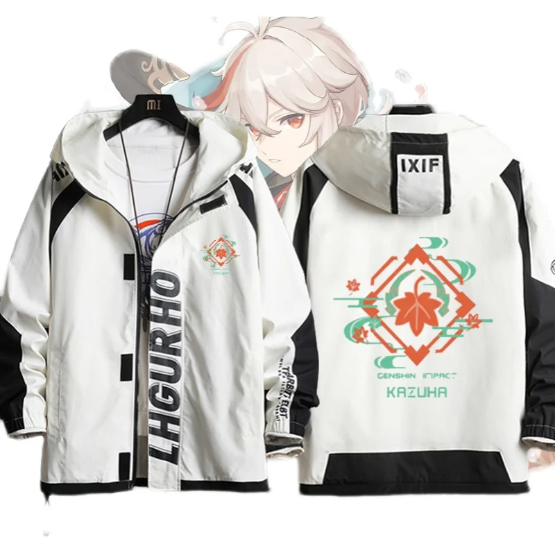 Anime Sports Jacket Game Genshin Impact Kaedehara Kazuha Cosplay Costumes Padded Hoodie Halloween Top Fashion Couple Clothes
Anime Sports Jacket Game Genshin Impact Kaedehara Kazuha Cosplay Costumes Padded Hoodie Halloween Top Fashion Couple Clothes