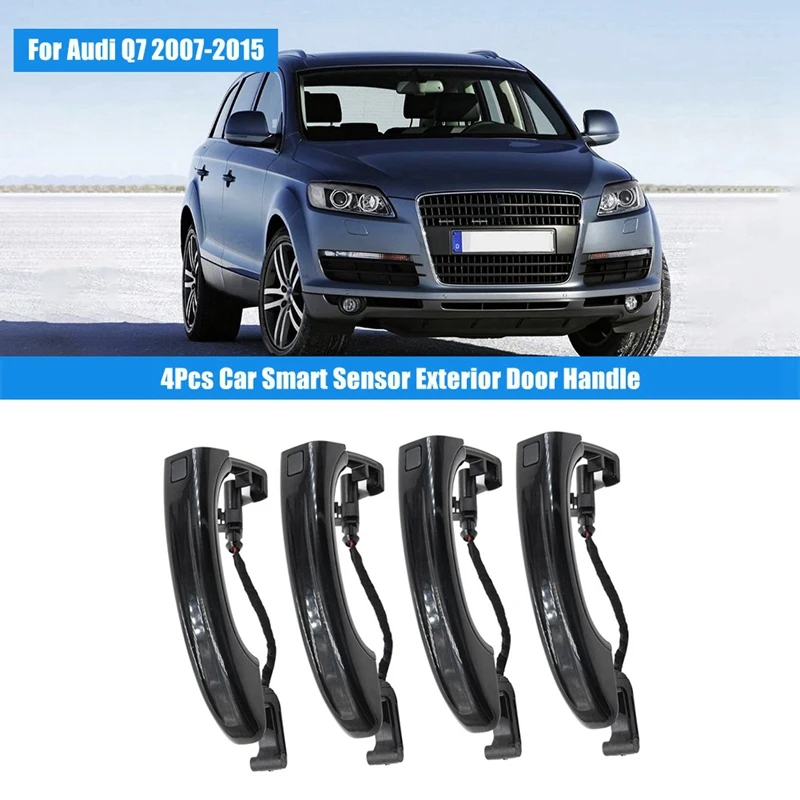 4Pcs Car Exterior Door Handle Door Handle For Q7 2007-2015 4L0837205A 4L0837205B 4L0837207A Black
4Pcs Car Exterior Door Handle Door Handle For Q7 2007-2015 4L0837205A 4L0837205B 4L0837207A Black